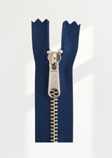 YKK #4.5 Nickel Long Pull Bag Zipper