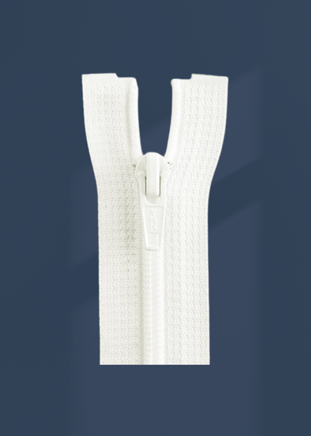 YKK #4.5 Nylon Coil Separating Jacket Zipper