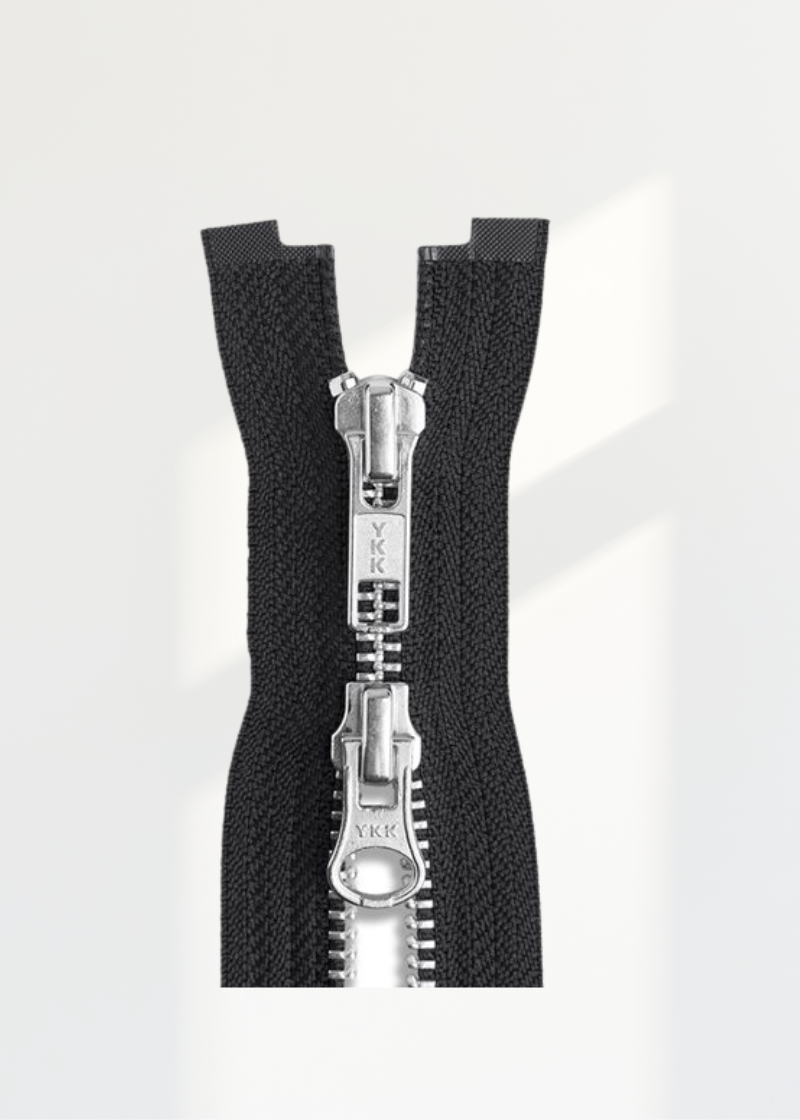 YKK #5 Aluminum Two-Way Jacket Zipper