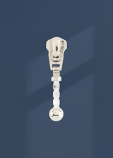 YKK #5 Ball Style Metal Jacket Zipper Pulls - 2/Pack