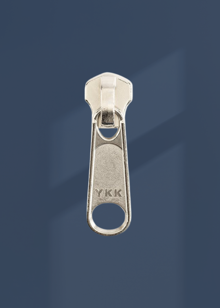 YKK #5 Metal Long Bag Zipper Pulls