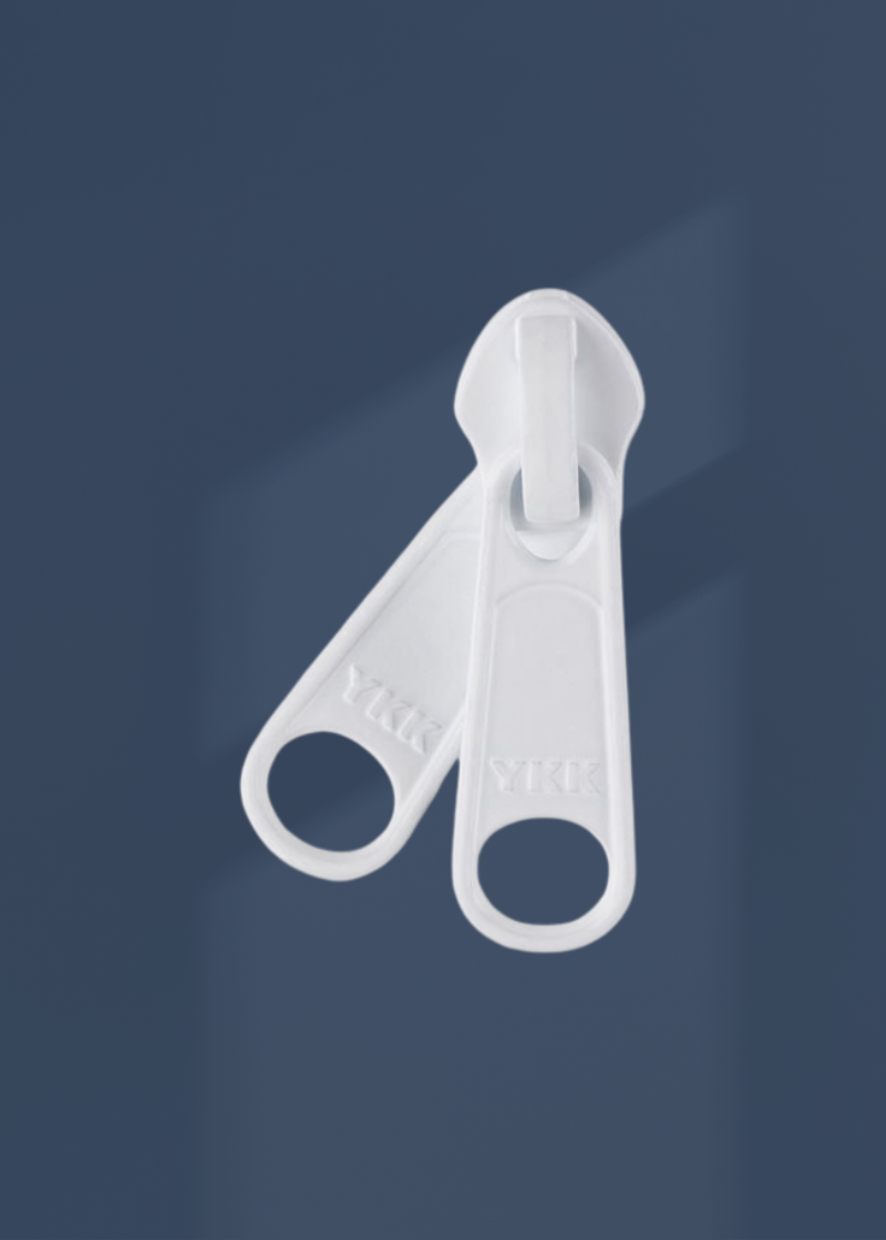YKK #5 Nylon Coil Reversible Long Bag Zipper Pulls