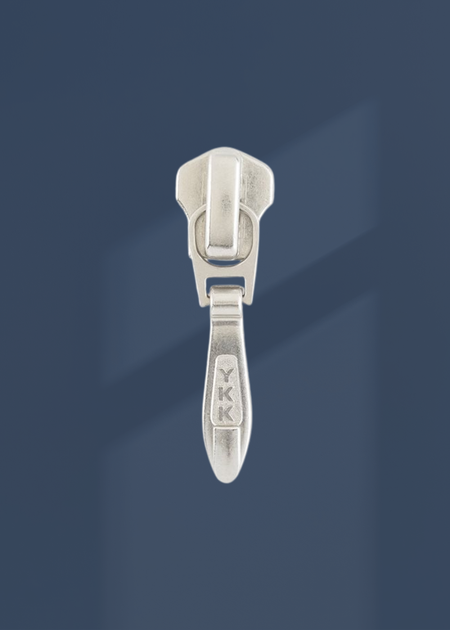 YKK #5 Tear Drop Style Metal Jacket Zipper Pulls - 2/Pack