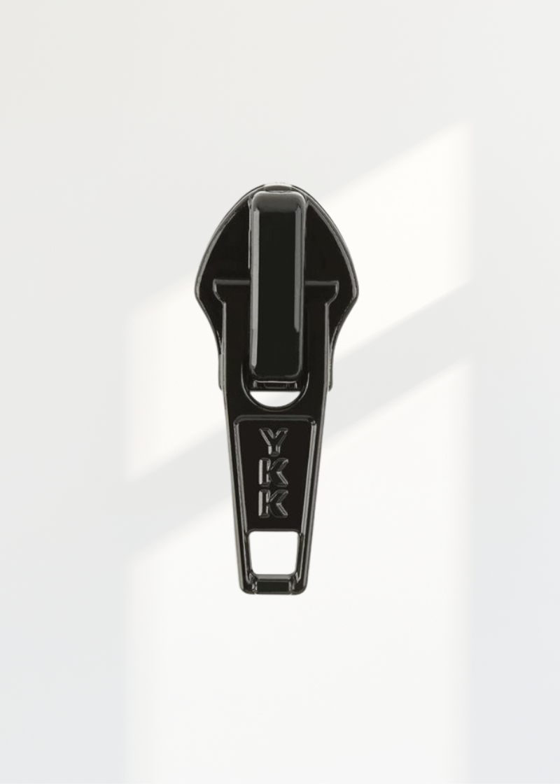 YKK #8 Water-Repellent Nylon Coil Zipper Pulls - Black