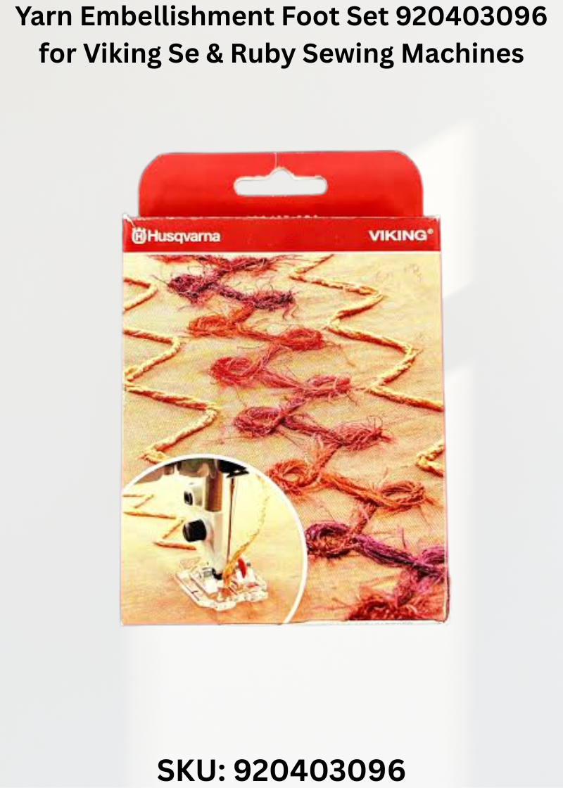Yarn Embellishment Foot Set 920403096
