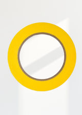 Yellow Paper Draping Tape - 3/8" x 60 yds.
