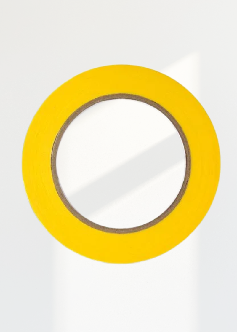 Yellow Paper Draping Tape - 3/8" x 60 yds.