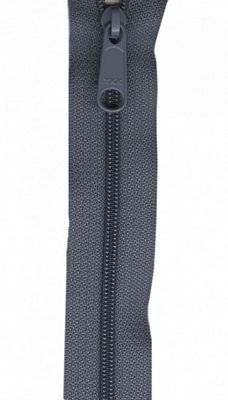 Patterns by Annie Handbag Zippers 24in - Gunmetal Gray