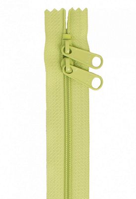 Patterns by Annie Handbag Zippers, 40 in Double Slide-Chartreuse