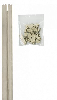 Patterns by Annie Zippers by the Yard-Natural