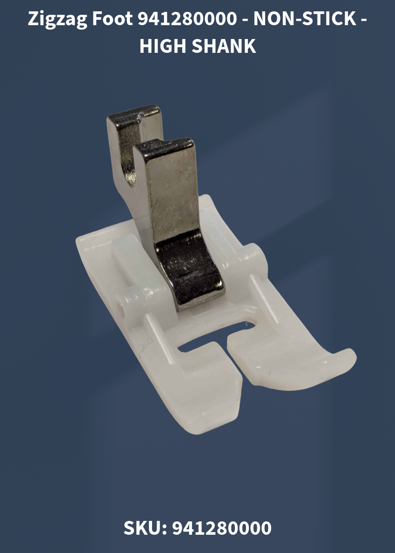 Zigzag Foot 941280000 - NON-STICK - HIGH SHANK