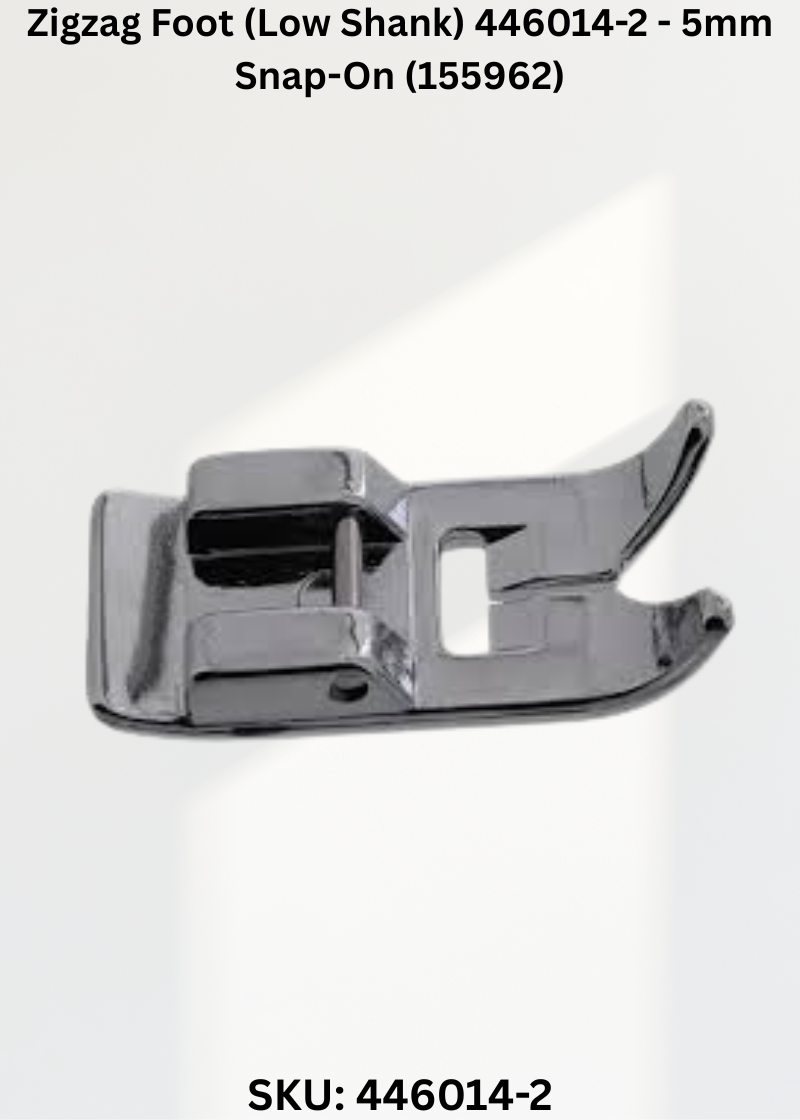 Zigzag Foot (Low Shank) 446014-2 - 5mm Snap-On (155962)