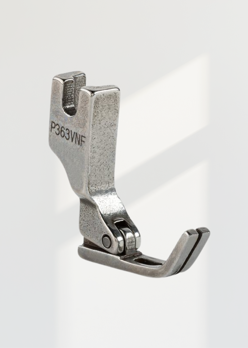 Zipper Split Upturned Hinged Sewing Machine Foot (165010HNF) – Precision Presser Foot