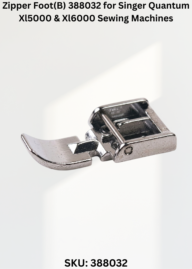 Zipper Foot(B) 388032 for Singer Quantum Xl5000 & Xl6000 Sewing Machines