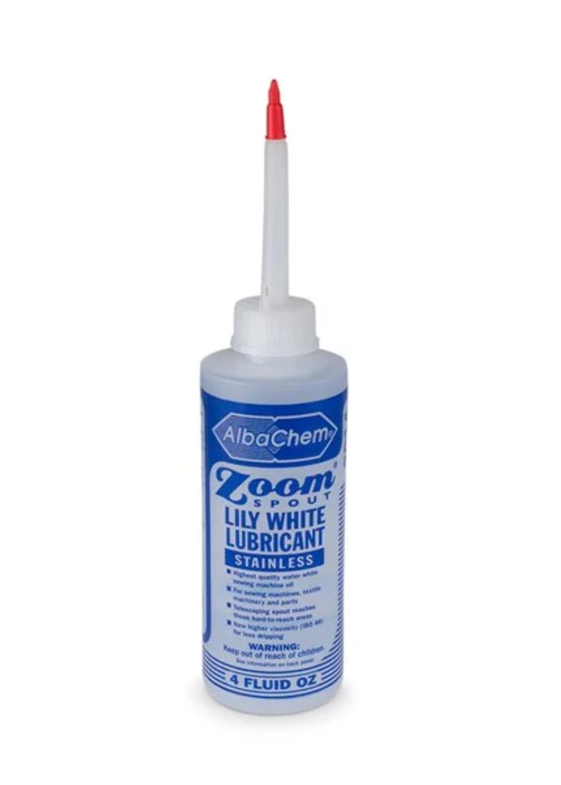 Zoom Spout Oil 4 oz Sewing Machine Lubricant with Oiler