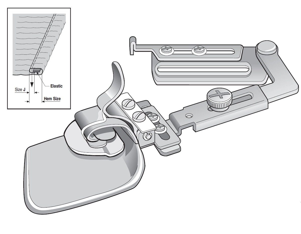 Suisei A43LX20 Latch Elastic Hemmer 20mm