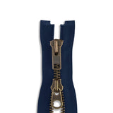 YKK #10 Antique Brass Two-Way Jacket Zipper