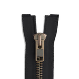 YKK #10 Antique Brass Jacket Zipper