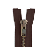 YKK #10 Antique Brass Jacket Zipper