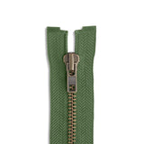 YKK #7 Antique Brass Jacket Zipper