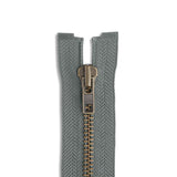 YKK #7 Antique Brass Jacket Zipper