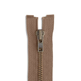 YKK #7 Antique Brass Jacket Zipper