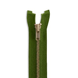 YKK #3 Antique Brass Jacket Zipper