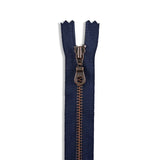 YKK #4.5 Antique Copper Donut Pull Bag Zipper