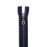 YKK #4.5 Antique Nickel Donut Pull Bag Zipper