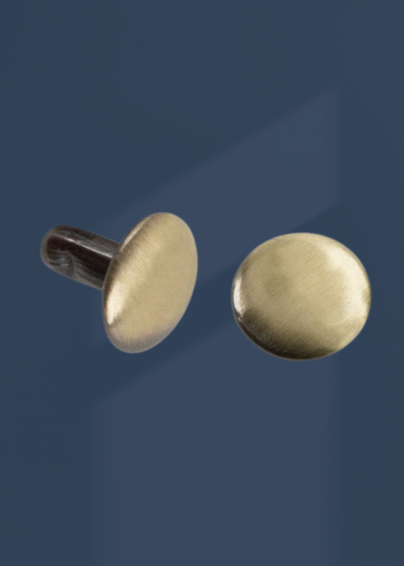 Dritz Short Double Cap Rivets - 5/16" (8mm) X 1/4" - 24 Sets/Pack