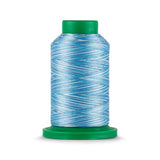 Isacord 40 WT Variegated Polyester Embroidery Thread - Tex 27 - 1,093 yds.