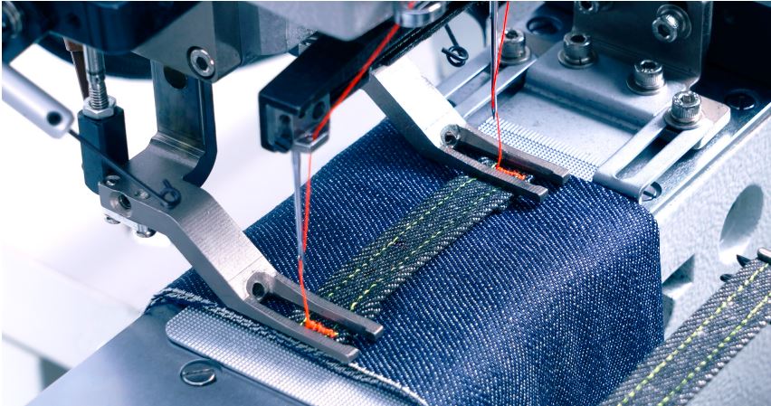 Automatic 2-Needle Belt-Loop Attaching  Machine