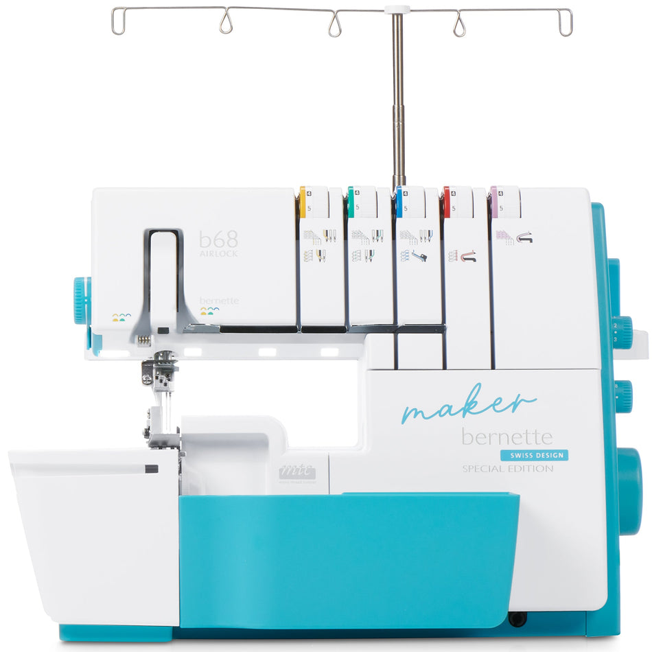 bernette 68 Maker Edition Serger & Coverstitch Combo with FREE Bundle