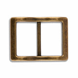 Wide Mouth Strap Sliders Bag Hardware - 3/4" - 2/Pack - Gold
