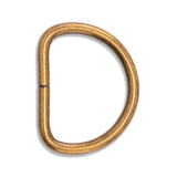 1/2" D-Rings Bag Hardware - 4/Pack - Gold