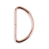 1/2" D-Rings Bag Hardware - 4/Pack - Gold