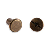 Chicago Screws Bag Hardware - 8mm - 50/Pack - Gold