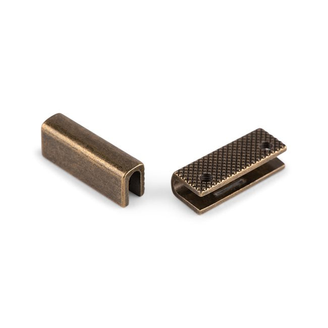Strap End Caps Bag Hardware for Handbags, Purses and Straps