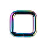 Rectangle Rings Bag Hardware - 1/2" - 4/Pack - Gold