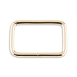 Rectangle Rings Bag Hardware - 1/2" - 4/Pack - Gold