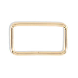 Rectangle Rings Bag Hardware - 1/2" - 4/Pack - Gold
