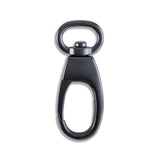 1/2" Oval Swivel Hooks Bag Hardware - 2/Pack - Matte Black