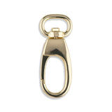 1/2" Oval Swivel Hooks Bag Hardware - 2/Pack - Matte Black