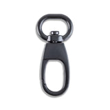 1/2" Oval Swivel Hooks Bag Hardware - 2/Pack - Matte Black