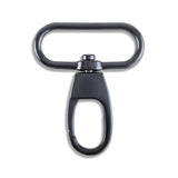 1/2" Oval Swivel Hooks Bag Hardware - 2/Pack - Matte Black