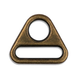 Triangle Rings Bag Hardware - 1" - 2/Pack - Gold