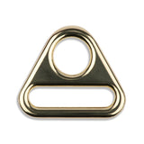 Triangle Rings Bag Hardware - 1" - 2/Pack - Gold
