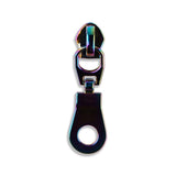 #5 Metallic Nylon Donut Zipper Pulls