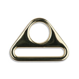 Triangle Rings Bag Hardware - 1" - 2/Pack - Gold