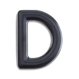 1/2" Square D-Ring Bag Hardware - 4/Pack - Matte Black